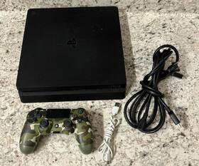 Sony Cuh-2015a Playstation 4 Slim Ps4 500gb Black Console Gaming System