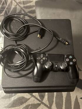 Sony Cuh-2675 Playstation 4 Slim Tested Working With Controller And Power Cable
