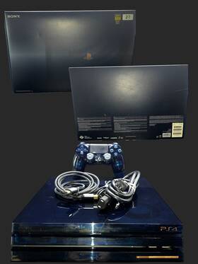 Sony Cuh-7100b Playstation 4 Ps4 2tb Pro 500 Million Limited Edition W Box. 11.0 Firmware