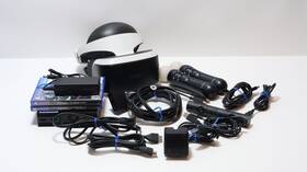 Sony Cuh-zvr1/ux Playstation Vr Virtual Reality Headset Bundle Used