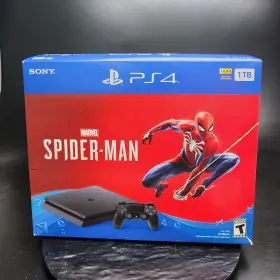 Cuh2215b3003217 Sony Playstation 4 Slim 1tb Console - Marvels Spider-man Bundle Black Ps4