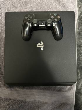 Sony Cuh72158 Playstation 4 Pro 1tb Game Console - Jet Black With Ps Camera