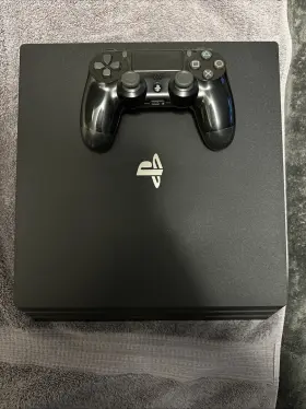 Cuh72158 Sony Playstation 4 Pro 1tb Game Console - Jet Black With Ps Camera