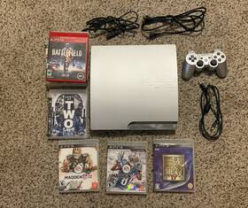 Sony Czech-2500a Ps3 Console Silver