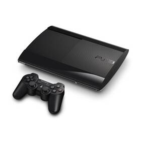 Sony Czn697 Playstation 3 250gb Super Slim Console Black Ps3 Very Good 5z