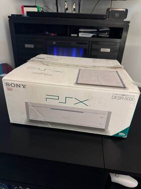 Sony Desr-5000 Psx Playstation 2 Ps2 Cib Complete With Box And Manual Works
