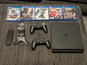 Md559141308 Sony Ps4 With Games And Controllers