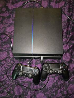 Sony P-27452573-h Playstation 4 Ps4 Cuh-1215a 500gb Console And 2 Controllers