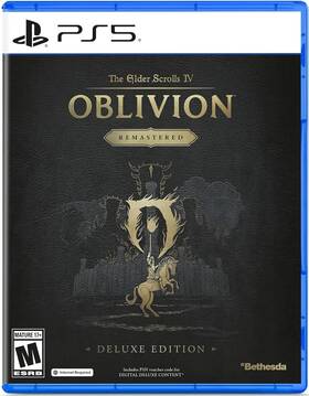 Sony Pax0015183890 The Elder Scrolls Iv Oblivion Remastered Deluxe Edition Ps5 New Game Special