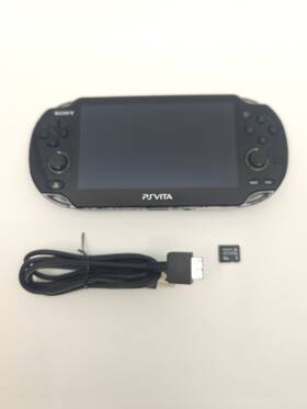 Sony Pch-1002 Ps Vita Oled Playstation Console 4gb Sd Charging Cord - Tested