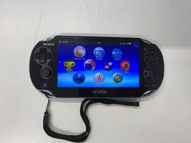 Sony Pch-1101 Playstation Ps Vita Black Charger And 8gb Microsd - Tested