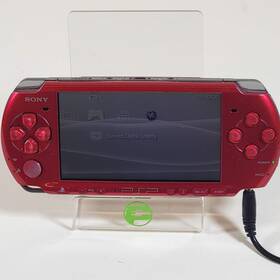 Sony Pch-3000 Playstation Portable Psp Handheld Game System Only Red Read
