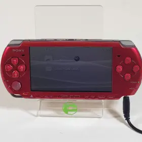 Pch-3000 Sony Playstation Portable Psp Handheld Game System Only Red Read