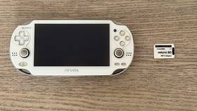 Sony Pch1100ab02 Playstation Vita 32gb White- For Parts Only