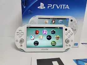Pch2000za14 Sony Playstation Vita Launch Edition 1gb - Light Blue/white Tested