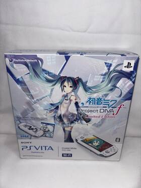 Sony Pchj-10002 Ps Vita Hatsune Miku Project Diva F Limited Edition Near Mint