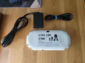 Pchl-60001 Sony Pchl 60001 Console Chargerpsv Slim Cc Gundam Breaker Starter Pack Ps Vita Used