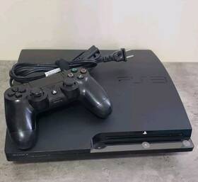 Sony Ps399106 Playstation 3 Cech-2001b Slim 250gb Console -includes Cables And Controller