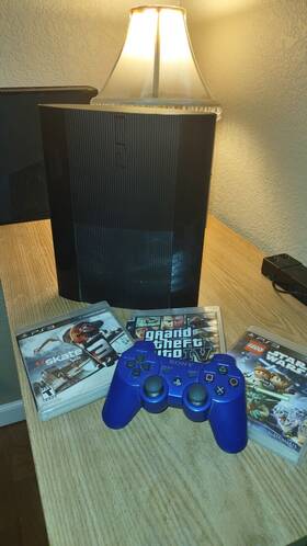 Sony Ps399242 Playstation 3 - Super Slim Launch Edition 12gb Home Console Charcoal