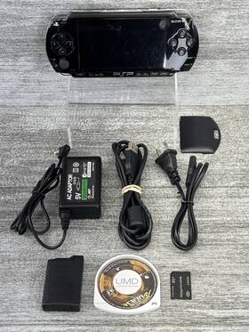 Sony Psp-1001b2 Playstation Portable Psp-1001 Handheld Bundle