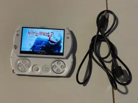 Psp-n100pw4 Sony Psp Go Playstation Portable - Pearl White With Charger Us Seller