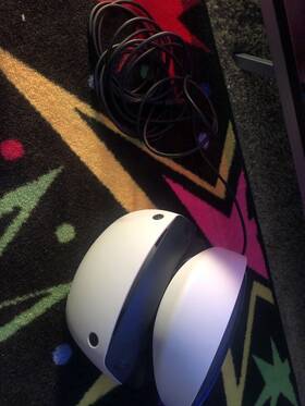 Sony Psvr2 Barely Used. Includes Charging Station