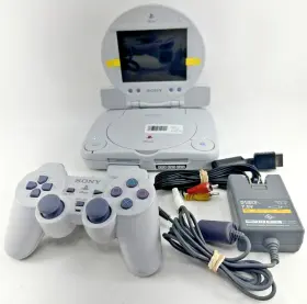 Scph-101 Sony Schp-101 Psone White Console With 5 Inch Lcd Display 2000 Tested Works Scph-101 Sony Schp-101 Psone White Console With 5 Inch Lcd Display 2000 Tested Works