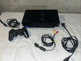 Scoh-39001 Sony Playstation 2 Ps2 Phat Console Controller Wires Tested