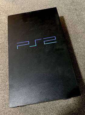 Sony Scph-10000 Playstation 2 Black Console Ntsc-j Only