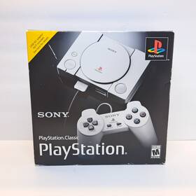 Sony Scph-1000r/3003868 Playstation Classic Mini Console Cib Complete In Box Tested Works Ps1