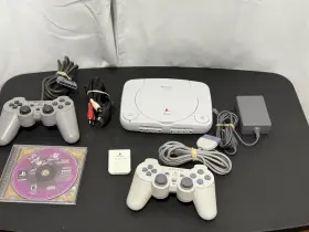 Scph-103 Sony Psone Console Bundle Playstation Tested