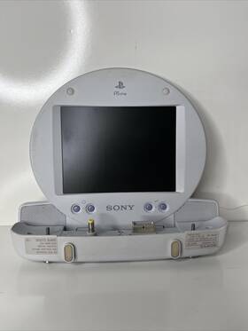 Sony Scph-131 Playstation Psone Ps1 Lcd Screen Only For Parts Or Repair Broken
