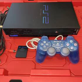 Sony Scph-50004 Playstation 2 Launch Edition Black Console