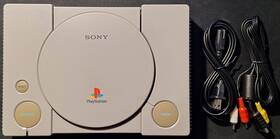 Sony Scph-5500 Playstation 1 Ps1 Ntsc-j System Console Av Power Cables Us