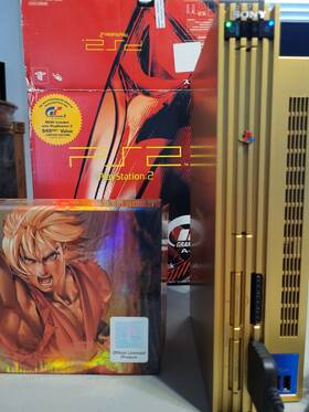 Sony Scph-55000gu Playstation 2 Ps2 Gold Console