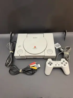 Scph-5501-9001 Sony Playstation 1 Ps1 Original Console System Bundle - Tested And Works