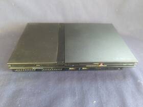 Sony Scph-70001 Playstation 2 Ps2 Slim Black Console Only As-is Parts Or Repair