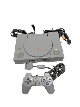 Scph-7001 Sony Playstation Ps Console W 1 Controller Power And Av Cable Tested
