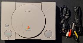 Sony Scph-7500 Playstation 1 Ps1 Ntsc-j System Av Power Cables Us Tested Working