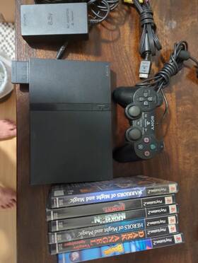 Sony Scph-790012 Playstation 2 - Slim Home Console Black