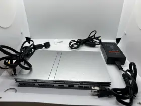 Scph-79001ss Sony Playstation 2 Game Console - Silver Does Not Turn On. Parts