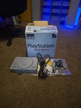 Scph-9001 Sony Scph-9001/94010 Playstation Console Dual Shock Ps1 - Cib
