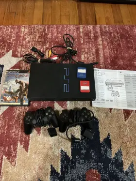 Scph3000197000 Sony Playstation 2 Console With Instruction Manual Scph-30001 / 97000