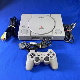 Sony Scph7000 Playstation 1 Ps1 Scph-7501 Cables Controller Super Clean Tested