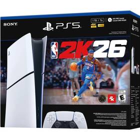 Sony Sv171476 Playstation 5 Slim Disc Free Digital Edition - Nba 2k26 Bundle Sy
