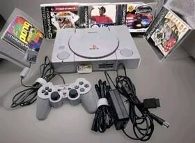 Sony U4700438 Playstation 1 Bundle - Controller/5 Games/ Memory Card Oem Tested