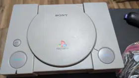 U7785745 Sony Playstation With Power And Av Cords Only Needs New Laser To Read Discs Powers On U7785745 Sony Playstation With Power And Av Cords Only Needs New Laser To Read Discs Powers On