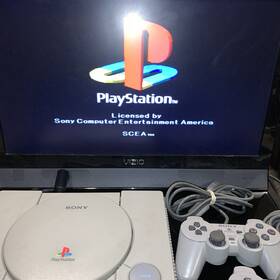 Sony U8396017 Playstation Ps1 Console System Oem Bundle - Tested And Works