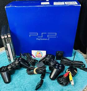 Sony U8556214 Playstation 2 Ps2 Console System 50001 With Box