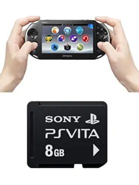 Ycq910 Sony Playstation Ps Vita 2000 Wifi And 8gb Memory Card Very Good Portable System 7z